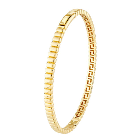 14K Yellow Gold Hinged Bangle Bracelet