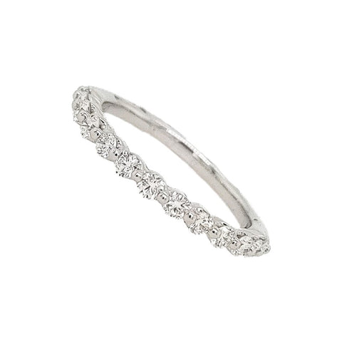14K White Gold Diamond Ring