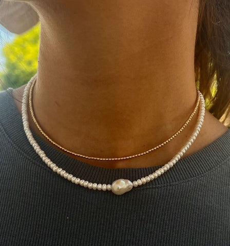 Karen Lazar Necklace 14-16"