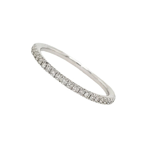 14K White Gold Diamond Ring
