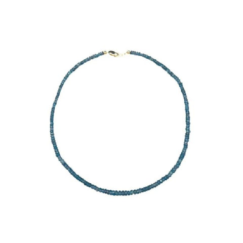 Karen Lazar Indicolite Necklace 14-16"