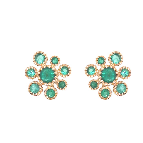 Colored Stone Earring