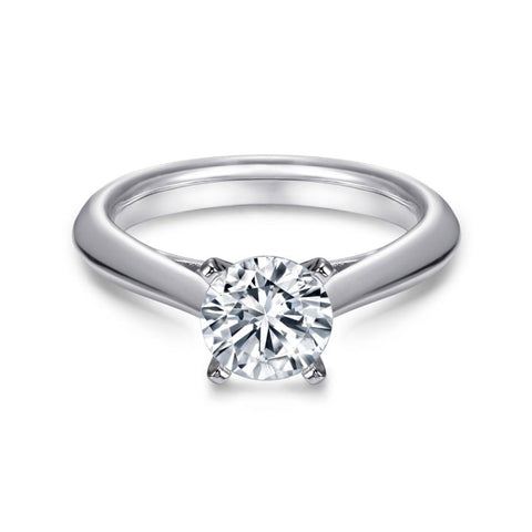 14K White Gold Soiltaire Mounting