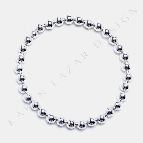 Sterling Silver & Mixed Metal Bracelet