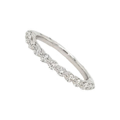 14K White Gold Diamond Ring