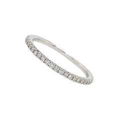 14K White Gold Diamond Ring