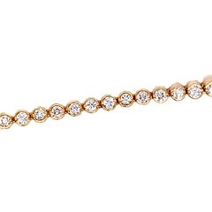 14K Yellow Gold Diamond Bracelet