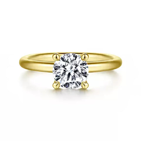 14K Yellow Gold Solitaire Mounting