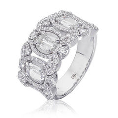 White Gold Christopher Designs of New York Ring