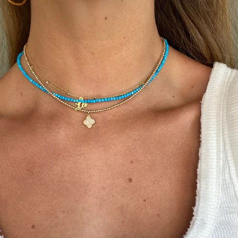 Turquoise Necklace 16-18"