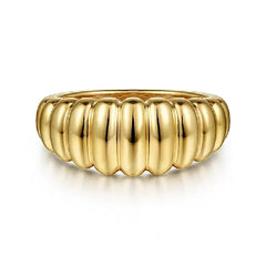 14K Yellow Gold Fashion Ring