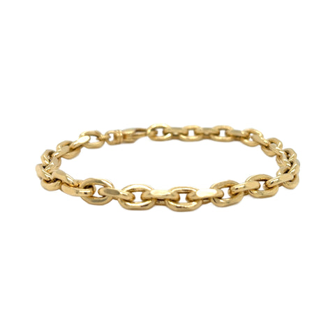 14K Yellow Gold Link Bracelet