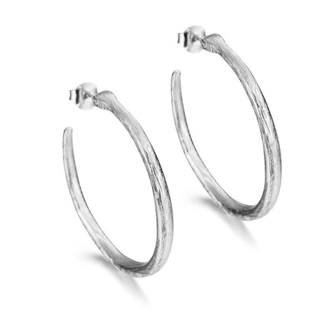 Sterling Silver Hoop Earrings