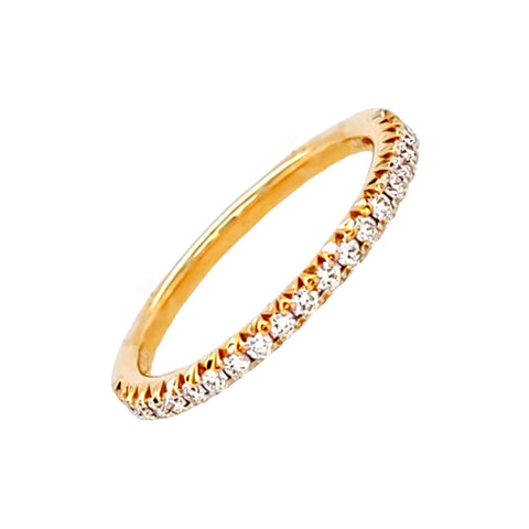14K White Gold Diamond Ring