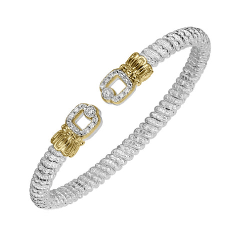 14K Yellow Gold & Sterling Silver Vahan Diamond Bracelet