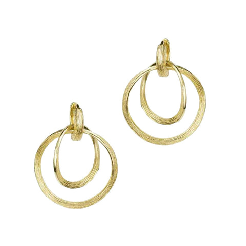 18K Vermeil Drop Earrings