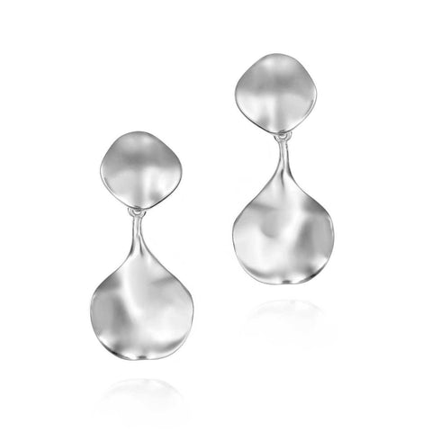 Sterling Silver Double Drop Earrings
