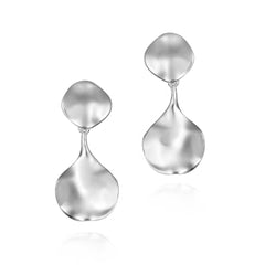 Sterling Silver Double Drop Earrings