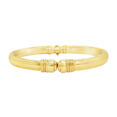 14K Yellow Gold Hinged Bangle Bracelet