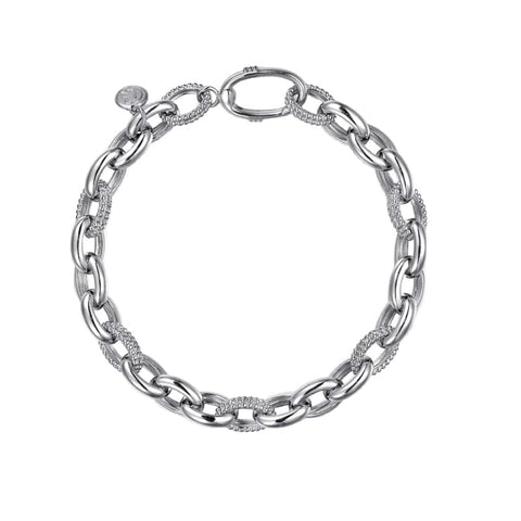 Sterling Silver Bujukan Link Bracelet