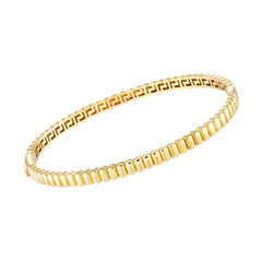 14K Yellow Gold Hinged Bangle Bracelet