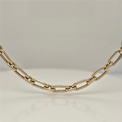 14K Yellow Gold Link Necklace