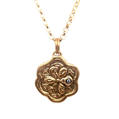 24K Vermeil Coin Necklace