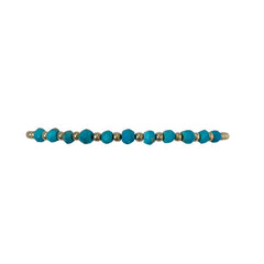 Karen Lazar Turquoise Bracelet 6.5"