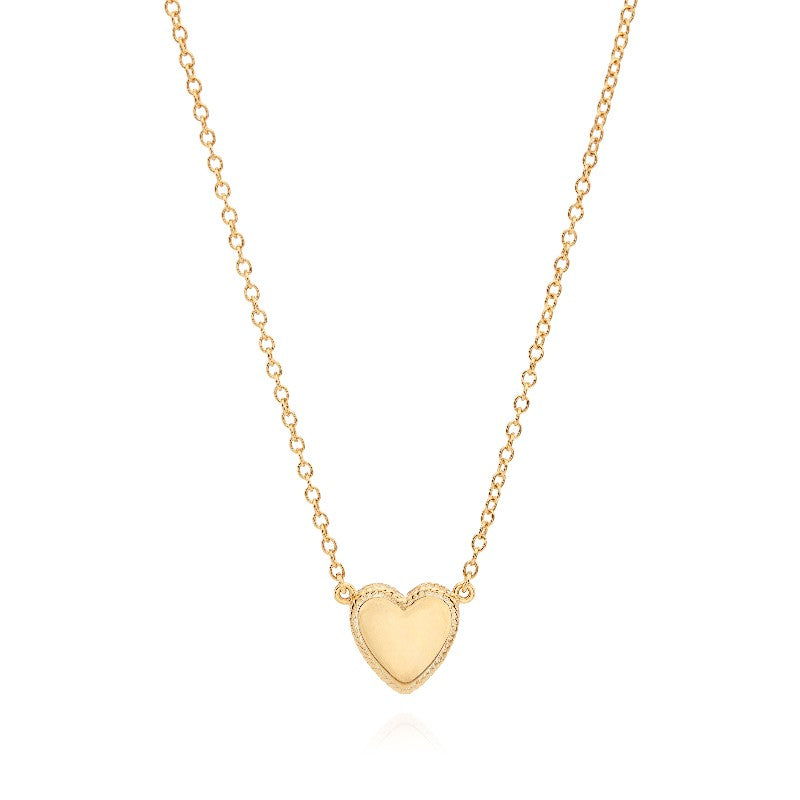 Anna Beck Sterling Silver Vermeil Heart Necklace